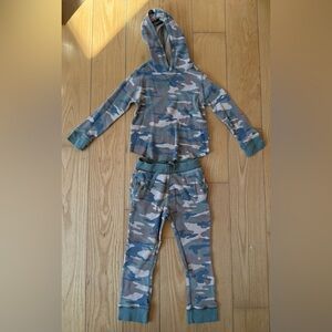 Baby Gap - 2 Piece - Thermal - Camo - Hoody & Pants - 5T